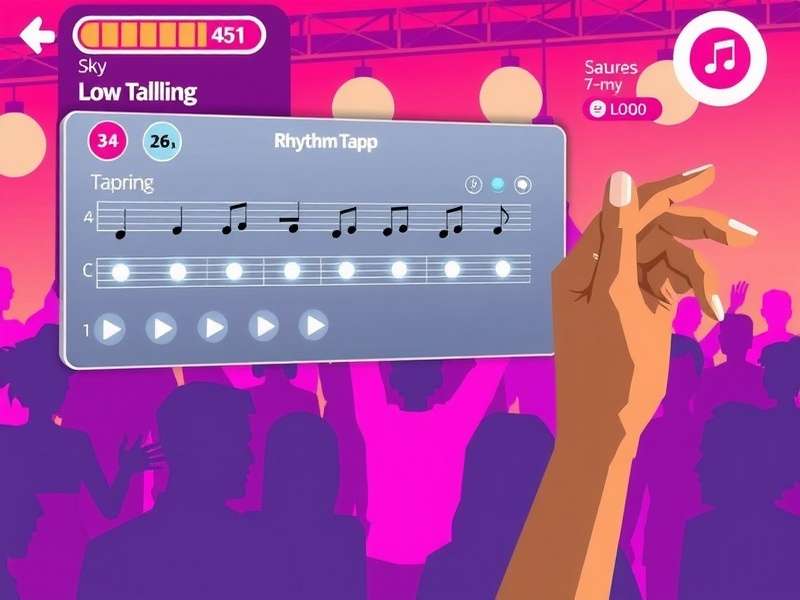 Song Sensation gameplay mechanics illustration